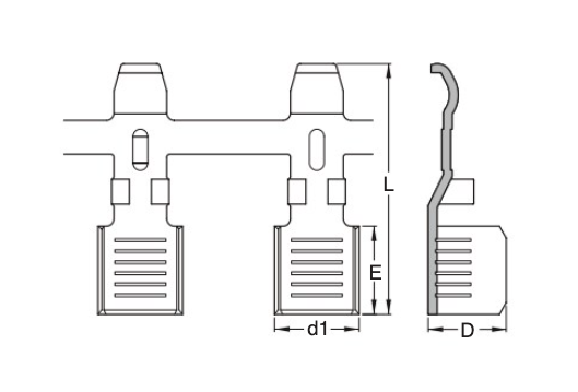 16 to 12 AWG KST Powerpole Style Modular Battery Connectors, Open Barrel, 3,000pcs - BMC2ST - Ferrules Direct