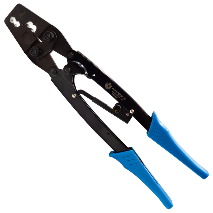 FD120150 - 4/O to 300 MCM Wire Ferrules Crimping Tool, Ratchet, XL Length, B-Crimp Profile, 1 Piece