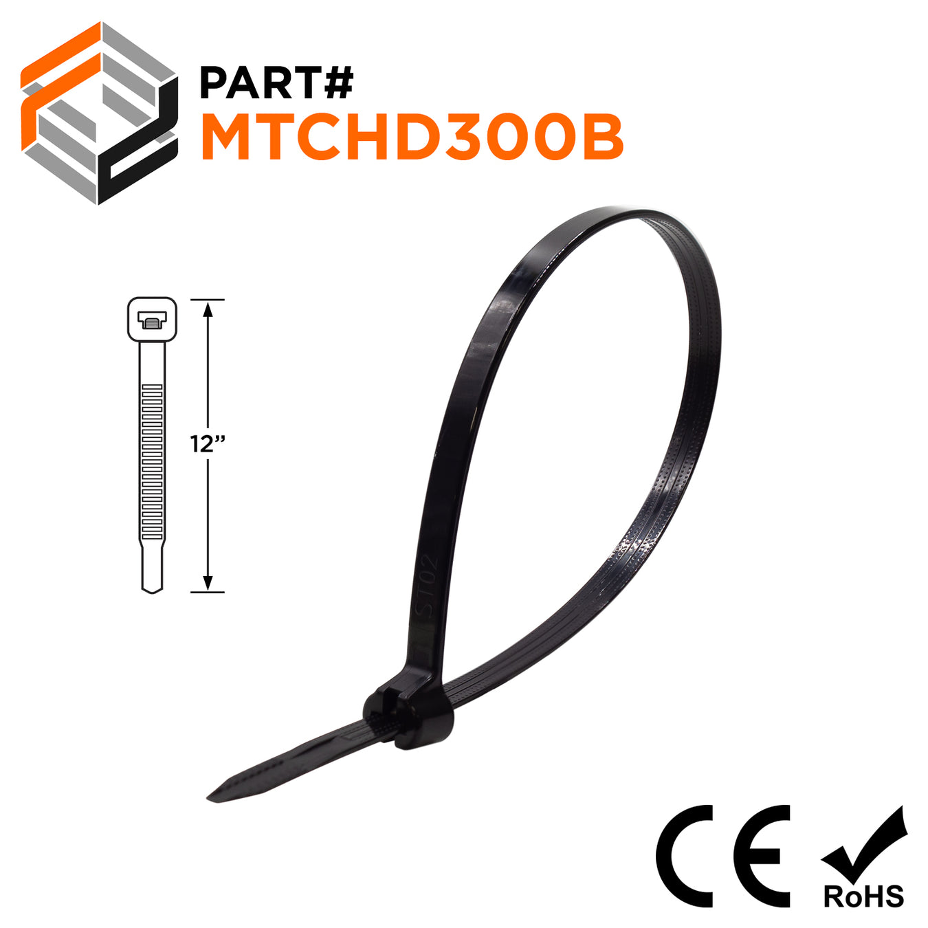 Metal Tooth Cable Ties