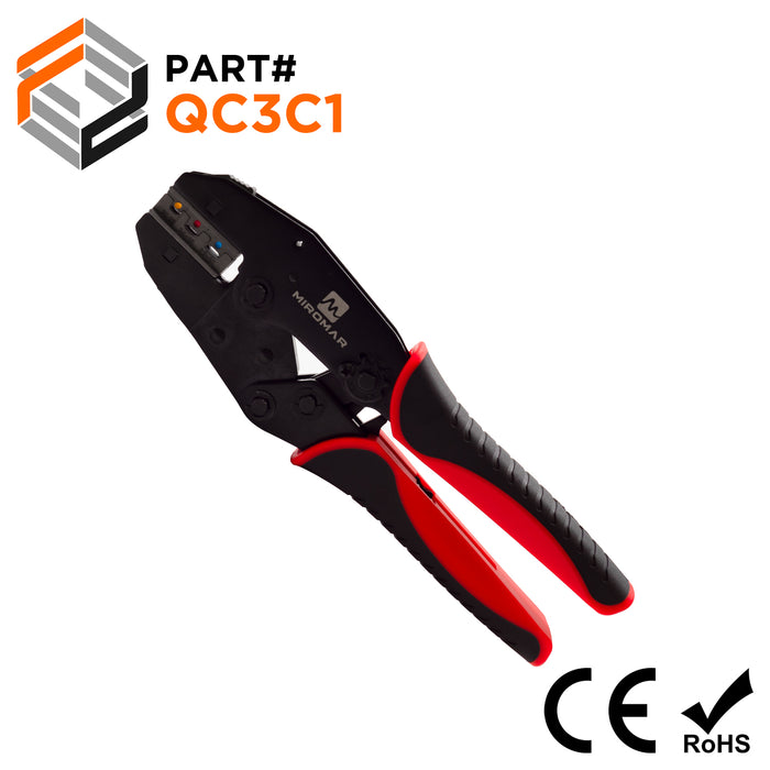 QC3C1 - Snap-n-Crimp Insulated Terminal Crimping Tool - 26-16 AWG - Ferrules Direct