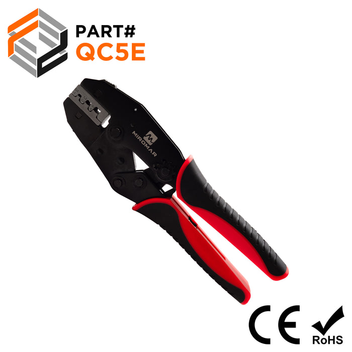 QC5E - Snap-n-Crimp Open Barrel Terminal Crimping Tool - 22-10 AWG - Ferrules Direct