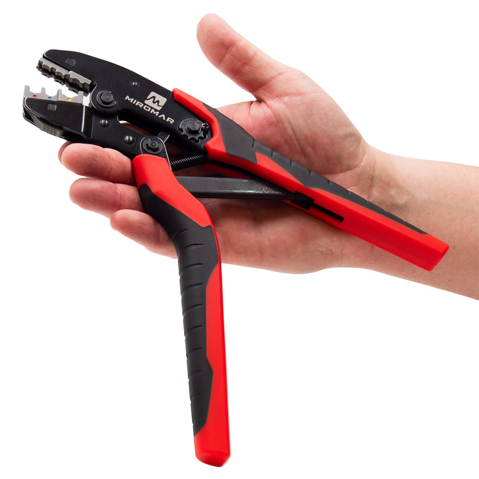 22 to 10 AWG Insulated Terminals Crimping Tool, XL Quick Change, QCL3C