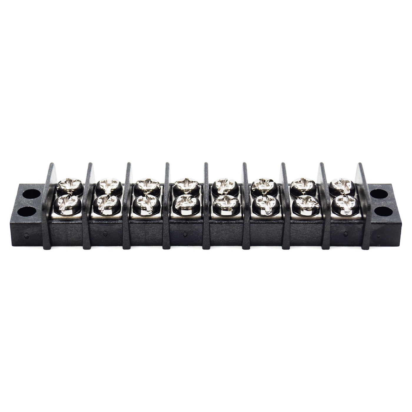 Barrier Strip Terminal Block, Terminal Strip, 8 Pole, Double Row, 15A ...