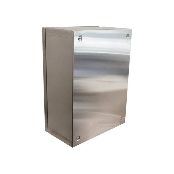 MPGamma CPN456025 Solid Door Cabinet, Size: 18"x 24" x 10", 304 Stainless Steel, UL Listed - Ferrules Direct