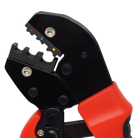 FDT10012 - Insulated Terminal Crimping Tool - 22 to 10AWG - Long Handles - Ferrules Direct