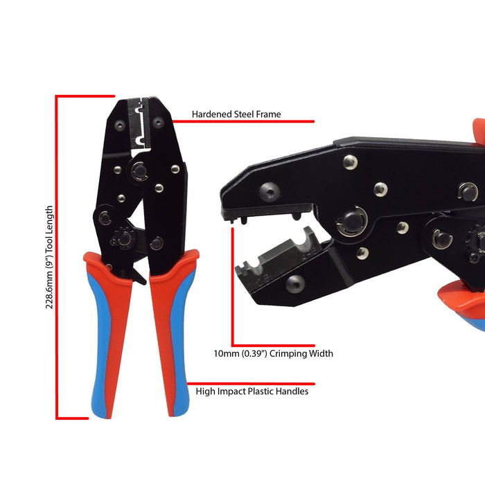 FDT10051 - Non Insulated Flag Terminals 14-10 AWG - Ferrules Direct