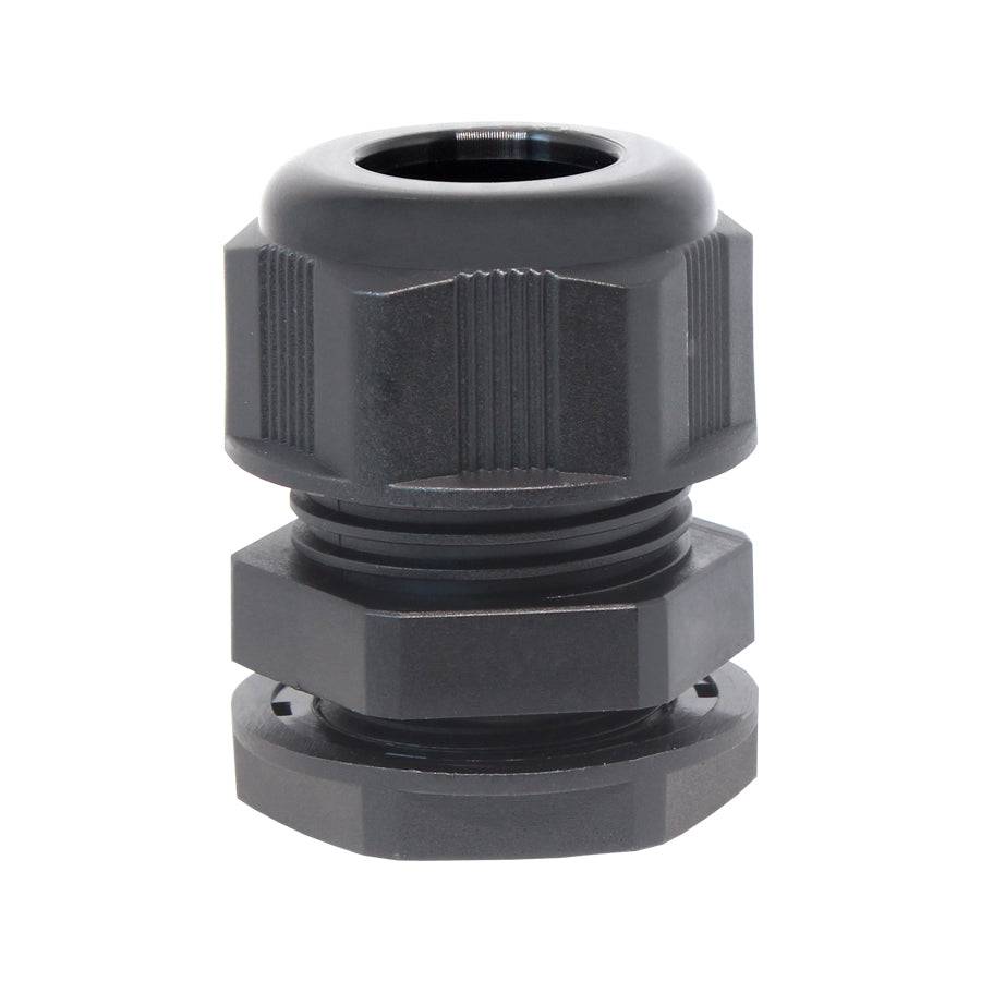 M2012B - M20x1.5 Nylon Metric Cable Gland - Black - Ferrules Direct