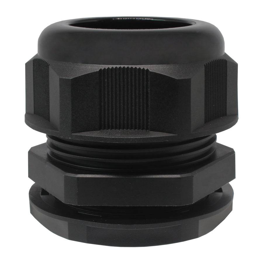 M5031B - M50x1.5 Nylon Metric Cable Gland - 25-31mm - Black - Ferrules Direct