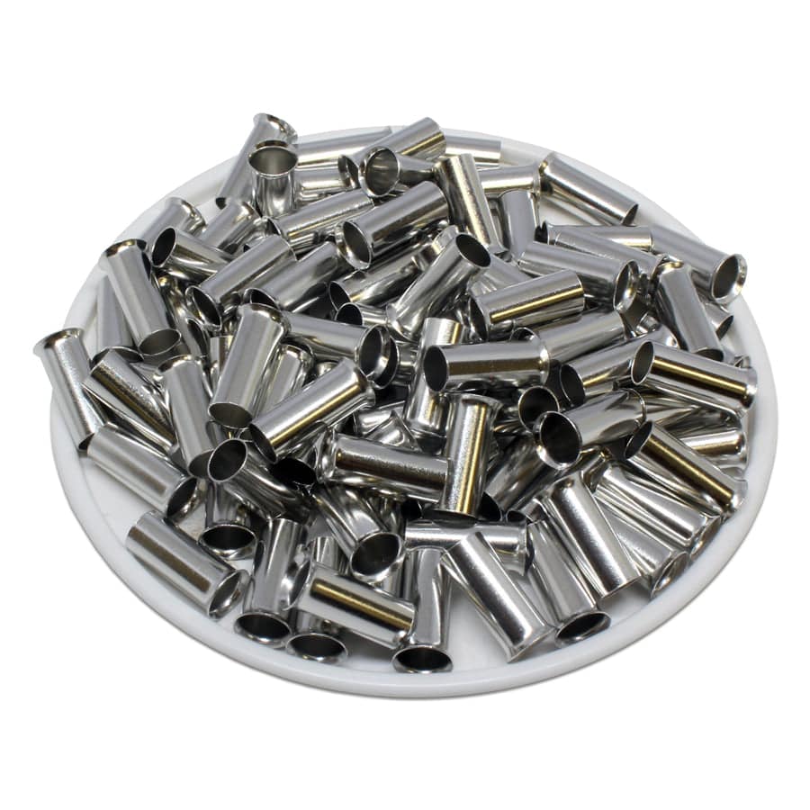 N100012 - 8 AWG (12mm Pin) Non Insulated Ferrules | Ferrules Direct