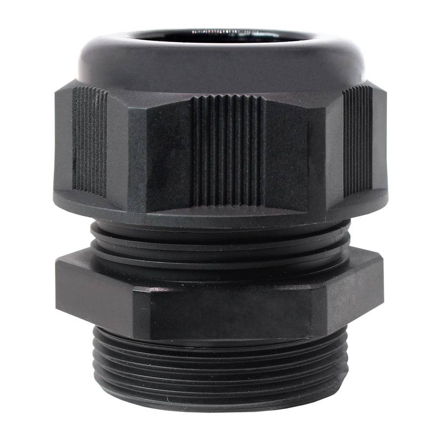 P2920B - PG29 Thread Nylon Cable Gland, Black, Range: 1/2