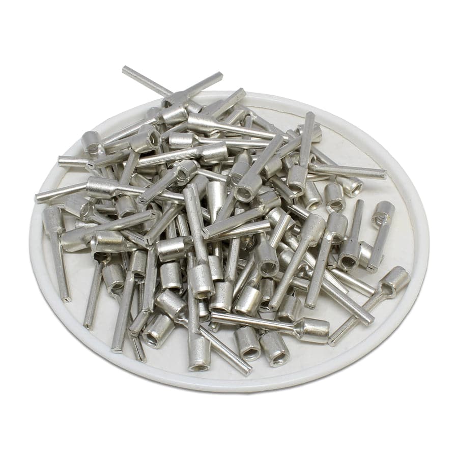 16 14 Awg Non Insulated Pin Terminals 58 Pin Ul Approved 100 Pieces Ptnb2 16 Ferrules