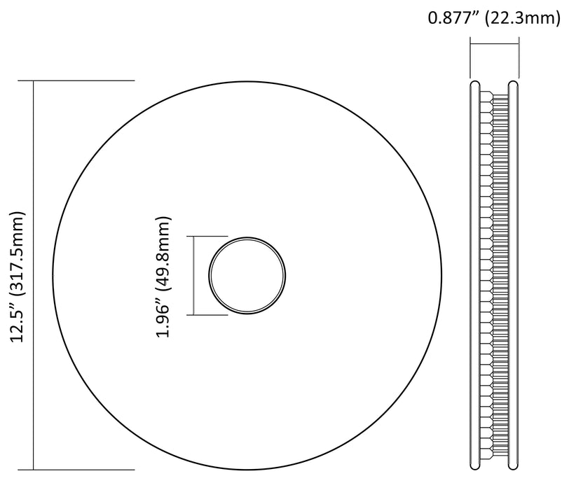 RT25008 - Spool of Ferrules - 14 AWG (2.50mm²) - 3000pcs - Gray - Ferrules Direct