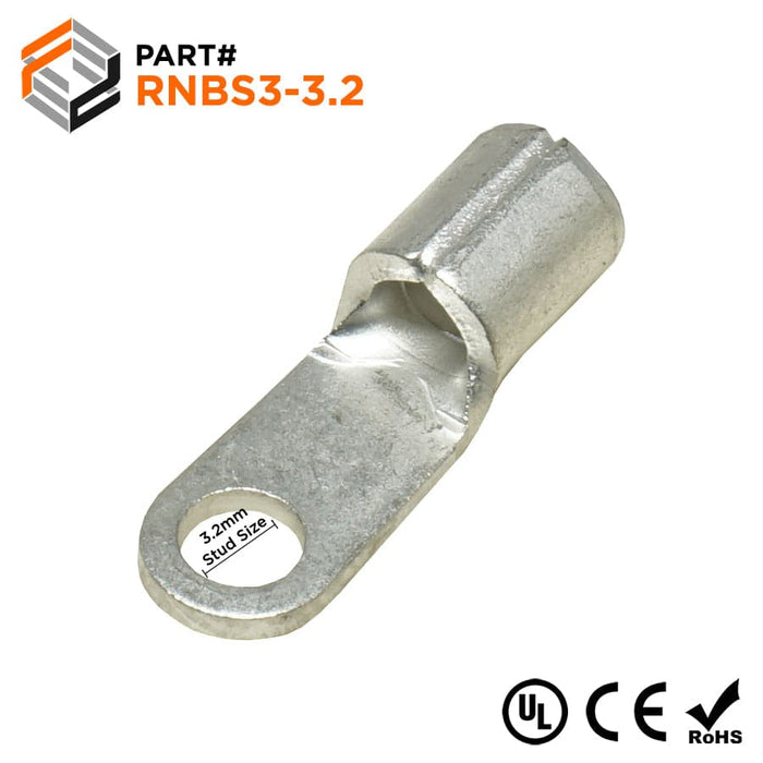 RNBS3-3.2 - Non Insulated Ring Terminal 14-12AWG - Ferrules Direct