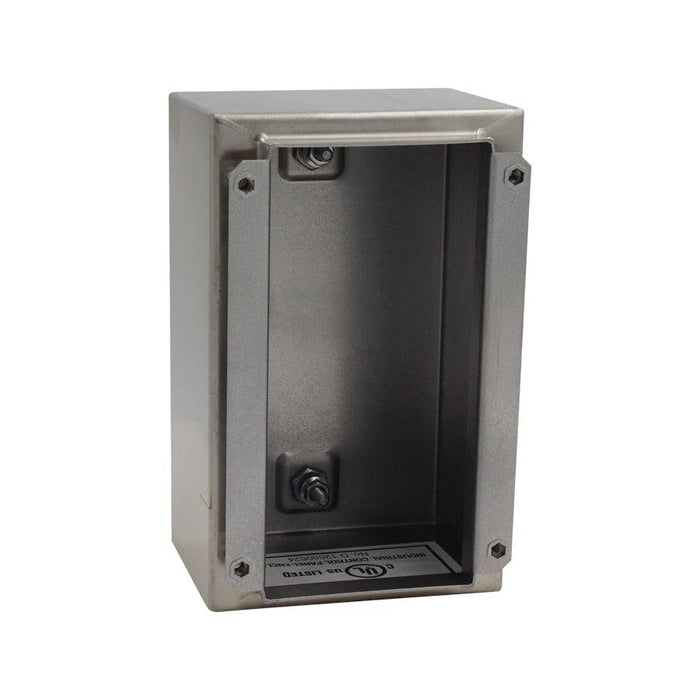 MPGamma SPN10169 - Push Button Panel, Size: 4" x 6" x 3.5", 304 Stainless Steel, UL Listed - Ferrules Direct